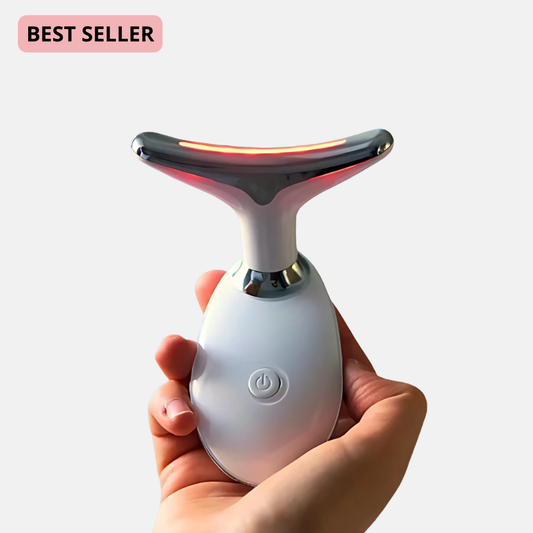 SILVER ROSE | Massaggiatore Viso LED